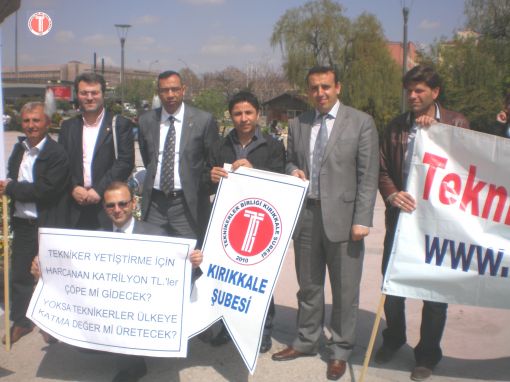   Teknikerler Birliği Basın Açıklaması.Abdi İpekçi Parkı. 30 nisan 2011