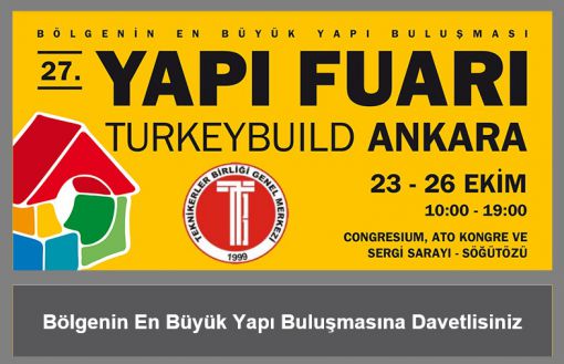 YAPI FUARI , ANKARA, TEKNİKERLER BİRLİĞİ 